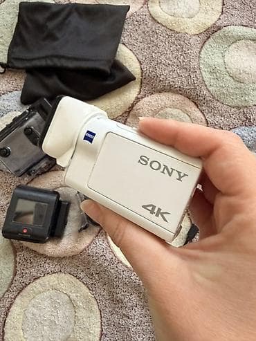 камера рыболовная: Экшн‑камера Sony FDR‑X3000 4K с аксессуарами - Съемка в 4K — 4