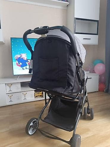 коляски chicco цены: Коляска, Belecoo, цвет - Черный, Б/у, Самовывоз — 2