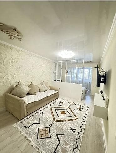 Продажа квартир: 1 комната, 38 м², 5 мкр 104 серия, 2 этаж, Дизайнерский ремонт — 1