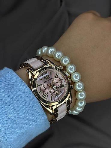 Капчыктар: Классикалык сааттар саат, Michael Kors, Титан, Кытай, Секунда өлчөгүч, Аялдарга, Жаңы — 5