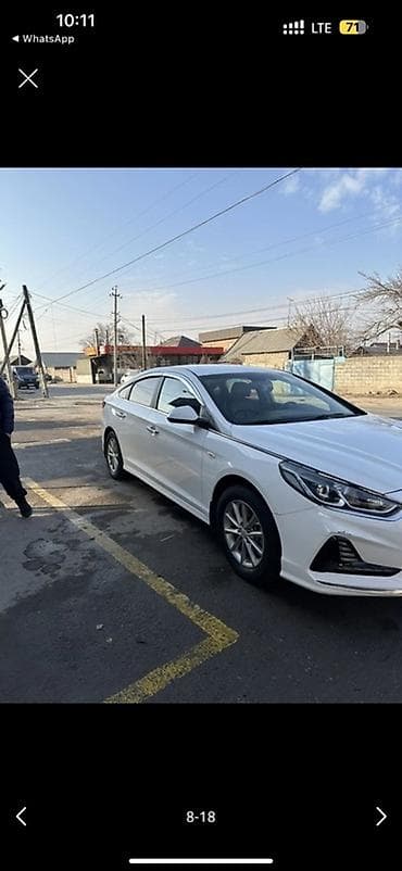 tesla model x: Hyundai Sonata: 2018 г., Автомат, Газ, Седан — 3