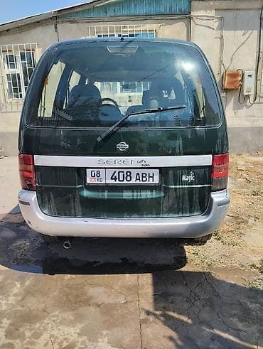 Унаа сатуу: Nissan Serena: 1998 г., Кол менен иштөөчү, Бензин, Вэн/Минивэн — 3