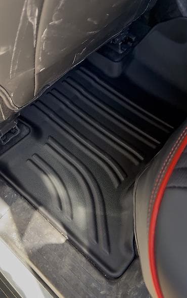 lining pantera: Родные Резиновые Полики Для салона Toyota, цвет - Черный, Новый, Самовывоз — 2