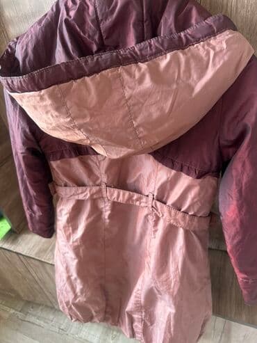 плащи от дождя: Модный детский осенний тренч на девочку 8-10 лет. свет: бежевый — 8