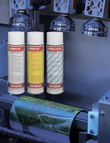 железнодорожная: Аэрозоли для неразрушающего контроля Неразрушающий контроль — это — 3