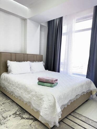 2 комнатные квартиры в джале: 1 комната, Постельное белье, Кондиционер, Бронь — 5