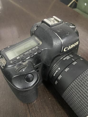 macbook pro 17: Зеркальная камера Canon EOS 5D Mark II с объективом Canon EF 75–300mm — 2
