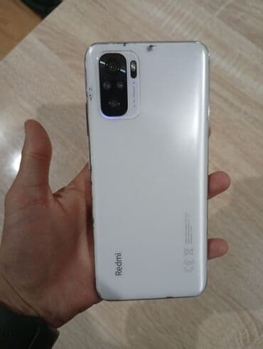 планшеты бу: Redmi, Redmi 10, Б/у, 128 ГБ, цвет - Белый, 2 SIM — 3