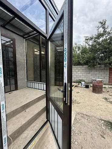 тамбур: Панорамная пристройка-веранда из алюминиевого профиля и стекла - — 6