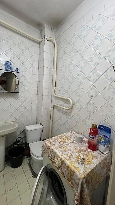 Недвижимость: 1 комната, 36 м², Аламедин-1 мкр 106 серия, 9 этаж, Косметический ремонт — 5