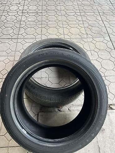 9j: Шины 245 / 45 / R 18, Лето, Б/у, Легковые, Nexen — 1