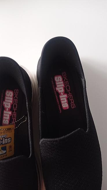 обувь женская 40 размер: Лоферы, 40, 40.5, Skechers, Новый, цвет - Черный, Платная доставка — 5