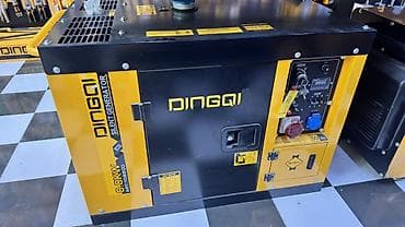 Генераторы: Дизельный генератор DINGQI Silent Generator, модель ART-10800 — 1