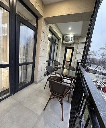 2 bedroom: 2 комнаты, Бишкек Парк ТРЦ Агентство недвижимости, Без подселения, от 6 месяцев, от 1 года, С мебелью полностью — 8