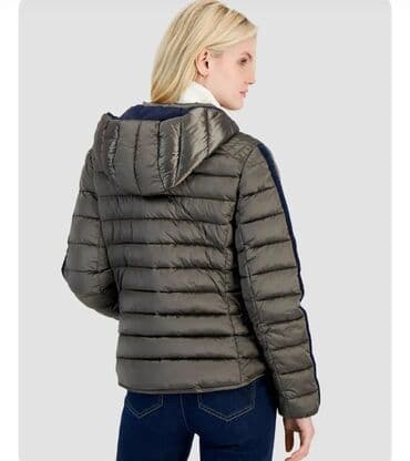 где купить военную форму: Пуховик, Короткая модель, Стеганый, С капюшоном, Приталенная модель, XL — 3