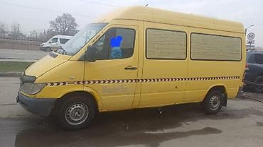 пустой каропка: Mercedes-Benz Sprinter (длинная база, высокий потолок), жёлтый — 2