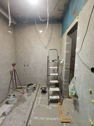 Услуги по укладке плитки и комплексной отделке санузлов -