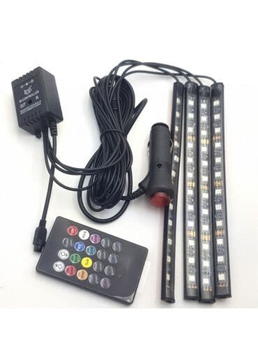 света диот: Яркая подсветка ног в салоне автомобиля непременно украсит его — 4