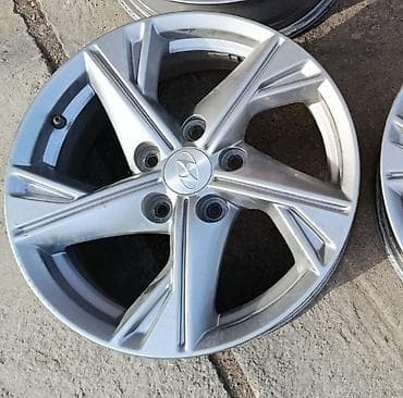 Литые Диски R 16 Hyundai, Комплект, отверстий - 5, Б/у