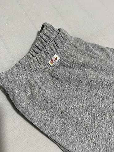 шорты ниже колен: Серые мужские/унисекс кальсоны (термобрюки) из трикотажа. - Цвет — 2