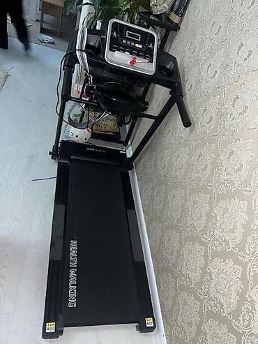 Турники и брусья: Беговая дорожка «Health Walking» с консолью управления - — 7