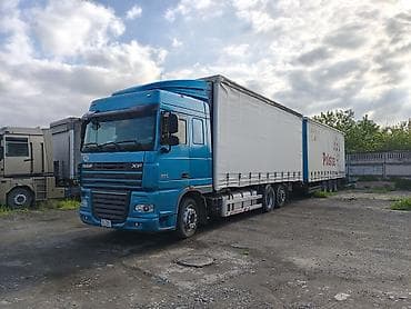 weltmeister e5: Тягач, DAF, Тентованный — 1