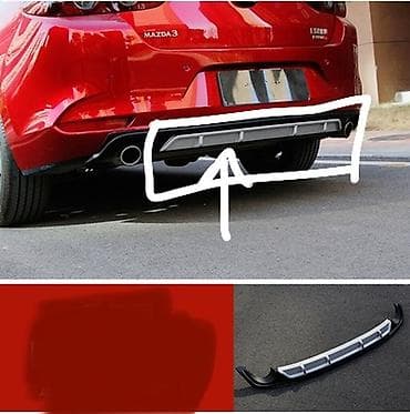 подсветка глушителя: Бампер Toyota, Новый, Оригинал — 1