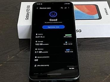 Apple iPhone: Samsung Galaxy F23, Б/у, 128 ГБ, цвет - Зеленый, 2 SIM — 5