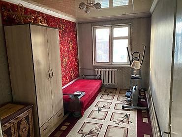 исанова боконбаева 1 ком кв: 2 комнаты, С мебелью полностью — 7