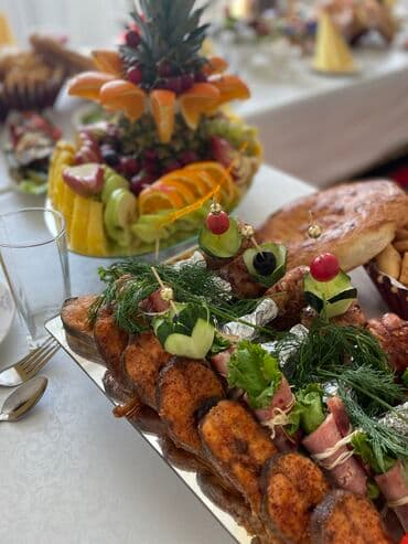 услуги повара на дому в бишкеке: Выездные банкеты | Посудомойки, Оформители, Повара | Аренда посуды — 4