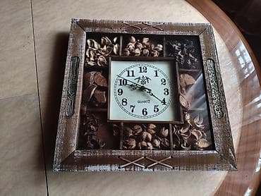ролл шторы цена бишкек: Настенные часы в деревянной раме с декоративными секциями - Тип — 2