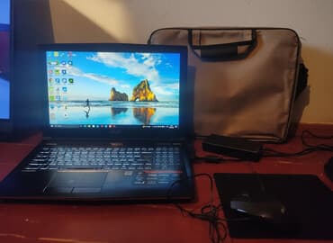 Ноутбук, MSI, 16 ГБ ОЗУ, Intel Core i7, 15.6 ", Б/у, Игровой, память HDD + SSD at lalafo.kg Ноутбук, MSI, 16 ГБ ОЗУ, Intel Core i7, 15.6 ", Б/у, Игровой, память HDD + SSD