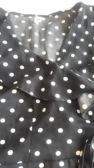 lc walkiki: Повседневное платье, Лето, Короткая модель, Трикотаж, Прямое, S — 4