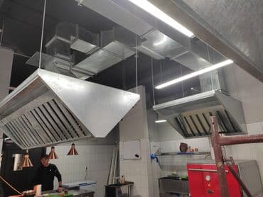 расценка строительных работ в бишкеке 2024: Жестяные работы, Вентиляция — 11