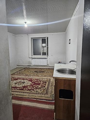 Квартира берилет бир комната Пустой комната душ летом 2 кишиге
