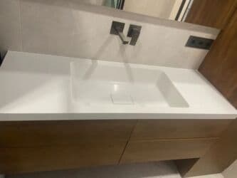 кухонный раковины: Ванна үчүн раковина, Материалы: Жасалма таш — 2