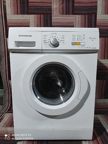 redmi s9: Стиральная машина Daewoo Power Drum, фронтальная загрузка 6 кг — 1