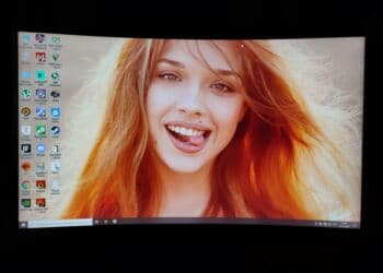 монитор 27 дюйм: Samsung (Телевизор - Монитор 2 в 1) 31.5 1080p 60гц, Изогнутый, В — 7