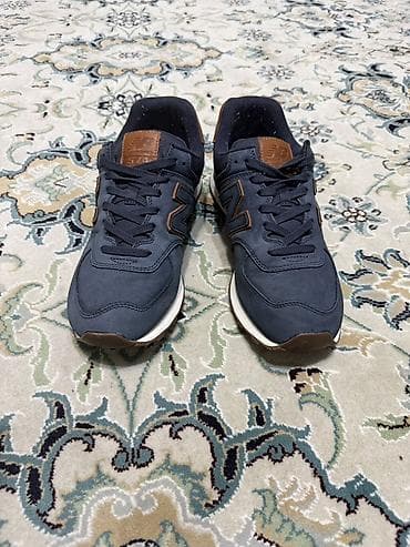 Личные вещи: Мужские кроссовки, 42.5, New Balance, Новый, цвет - Синий, Самовывоз — 1