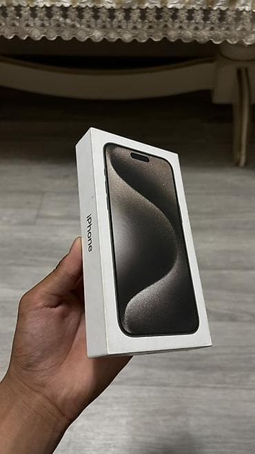 ai очки: IPhone 15 Pro Max серый/«Natural Titanium») с коробкой в идеальном — 2