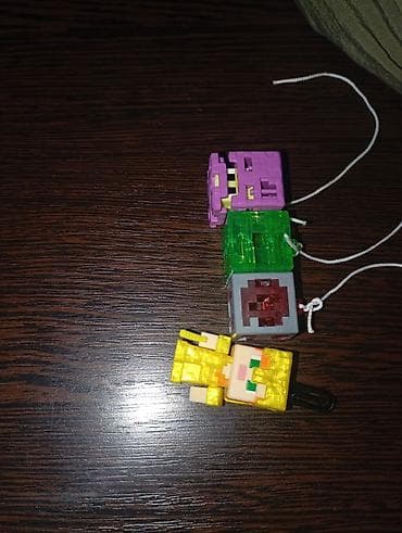 Брелоки: Kinder joy minecraft фигурки — 1