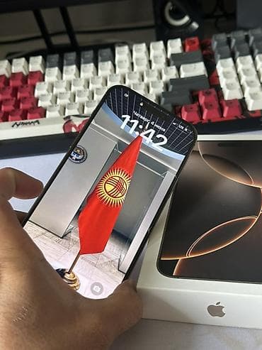 iphone 8 plus osh: IPhone 16 Pro Max, 256 ГБ, Desert Titanium, Коробка — 4
