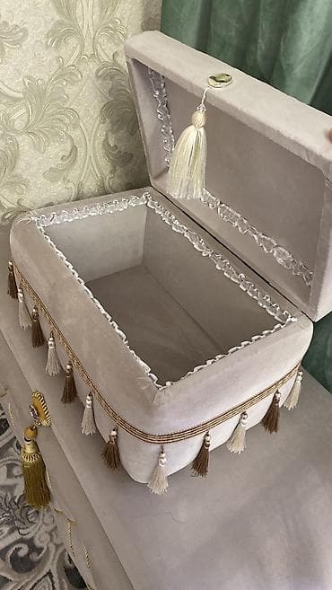 санды: Сандык, Колдонулган, Кийимдер үчүн, Жыгач, Өзү алып кетүү, түсү - Боз — 3