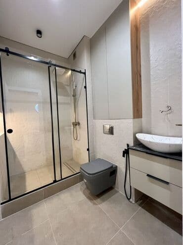 квартирный бизнес сатылат: 3 комнаты, 106 м², Элитка, 2 этаж, Дизайнерский ремонт — 12