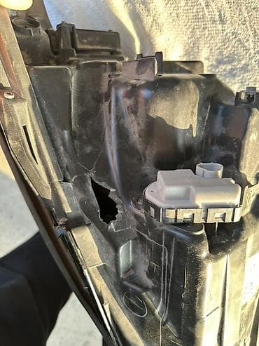 highlander 2012: Передняя левая фара Toyota 2021 г., Б/у, Оригинал — 4