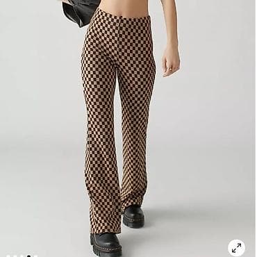 made: Клёш штаны или лосина клёш. Размер S-M. Ткань: тонкий трикотаж, но не — 3