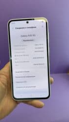 телефон абмен: Samsung Galaxy A35, Б/у, 128 ГБ — 6