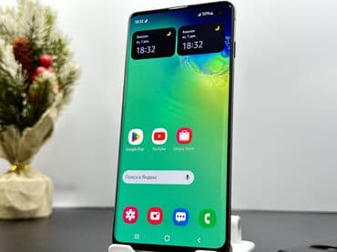 купить айфон бишкек: Samsung Galaxy S10 5G, Б/у, 128 ГБ, цвет - Черный, 1 SIM — 4