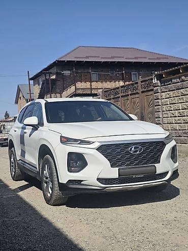 машины джип: Hyundai Santa Fe: 2019 г., 2.4 л, Автомат, Бензин, Кроссовер — 3