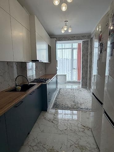 Батирлер: 2 бөлмө, 63 м², Асанбай мкр Элитка, 8 кабат, Евро оңдоо — 3